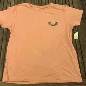 Roxy Tan Casual T-Shirt